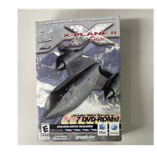 Laminar Research X-Plane 8 Deluxe Flight Simulation Boxed Mac 7 DVD-ROMs picture