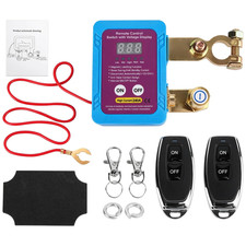 Remote Battery Disconnect Switch for Car Truck RV Boat 12V 250A Kill Switch picture
