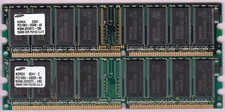 512MB 2x256MB PC2100 DDR-266 SAMSUNG M368L3223DTL-CB0 HP 175924-001 RAM KIT DDR1 picture
