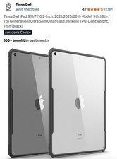 Case 2022 TineeOwl Ultra Thin iPad Pro, 3rd-6th Gen, Apple Pencil Support picture