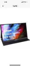 Portable Gaming Monitor 15.6 Inch IPS USB C Monitor for Raspberry Pi, 1920 x... picture
