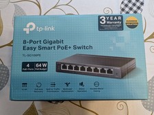 TP-Link TL-SG108PE V3 | 8 Port Gigabit PoE Switch | Easy Smart Managed | 4 PoE+ picture