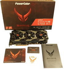 PowerColor Red Devil RX 5700 XT AMD Radeon Full RGB– Serviced, Tested, box picture