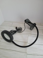 Desk Magnifying Glass with Light, Clip on Desk Light  picture