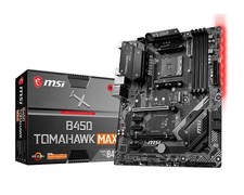 MSI B450 Tomahawk MAX ATX Motherboard USB HDMI AMD B450 DDR4 Socket AM4 24-Pin picture