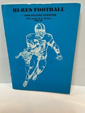 Vintage Apple II Software HI-RES FOOTBALL 1980 Sierra On-Line picture