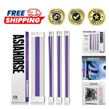 Enhanced 18AWG GPU Power Supply Cable Extension - Custom Mod 30CM | Snow-Purple picture