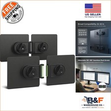 Dual Monitor Alignment Tool - Magnetic, Self-Adhesive with Easy Angle Adjustment picture