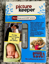 Picture Keeper PK-8 8GB USB 2.0 Photo Backup Flash Drive for PC/Mac Gray picture