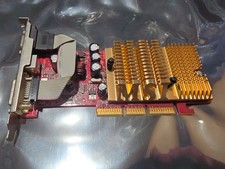 MSI NX6200 nVidia GeForce 6200 VGA/DVI AGP Graphics Video Card picture