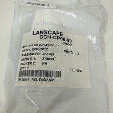 Corning CCH-CP06-59 Closet Connector housing Panel  Optical Fiber Cable SC-SC  picture
