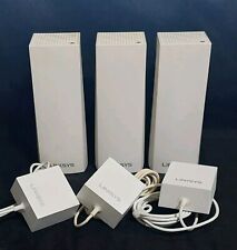 3 Piece Linksys Velop WHW03 Intelligent Tri-band Mesh WiFi System W/3 Nodes picture