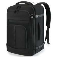 Travel Backpack,Carry on Backpack Expandable 40-50L with USB Cable Black picture