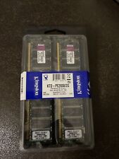 2GB Kit (2x1GB) Kingston DDR PC2100R 266MHz ECC Reg Ktd-pe2650/2g Dell 311-1621 picture