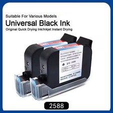3pcs 12.7mm Oil-Based Ink Cartridge Fast Dry Smear-Proof for Handheld Printer picture