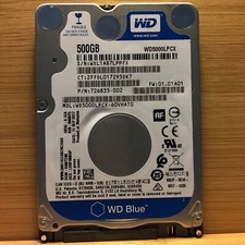WD5000LPCX WD, 5400RPM, 500GB SATA 2.5 HDD WD5000LPCX-60VHAT0, HP# 726835-002 picture