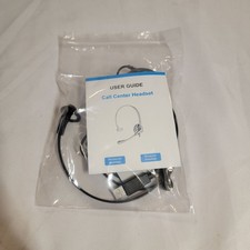 USB Call Center Headset Monaural Binaural USB Plug PC Headset with Mic Sealed picture