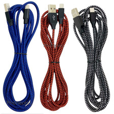 3 Pack Fast Charger Heavy Duty USB Cable 10FT For iPhone 8 XR Xs Max 11 12 13 14 picture
