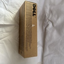 Dell 2130cn 2135cn Yellow 2,500 pages Toner Genuine New OEM Sealed Box  picture