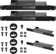 2 Pack Mini Rack Mount Compatible with Dell Optiplex Micro Form Factor Case, 1U picture