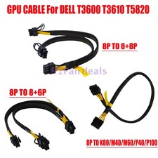 8pin to 6+8pin/8+8in GPU Video Graphics Card Power Cable for DELL T7810 T7820 picture