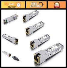 4 Pack 1G SFP to RJ45 Module, 1000Base-T Copper Ethernet Transceiver, 100m, Comp picture