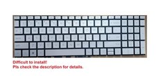 New US Silver Backlit Keyboard for HP 17-cn0078cl picture