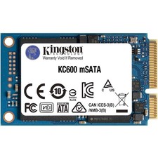 Kingston KC600 256GB MSATA 3D TLC NAND Internal Solid State Drive SKC600MS/256G picture