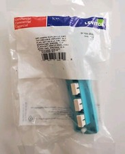 Lot Of 2 New 5F100-2QL Leviton Opt-X 50/125um Multimode OM3/4, Duplex LC Panels picture