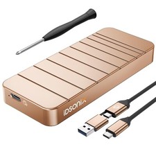 iDsonix 40Gbps M.2 NVMe PCIe SSD Enclosure Adapter[100% Aluminum], [PCIe 4.0]... picture