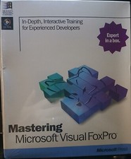 Mastering Microsoft Visual FoxPro 3 - Sealed Large Box picture