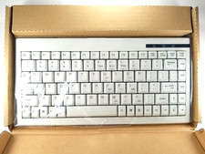 SolidTek ACK-595 Mini Keyboard Compact PS/2 Wired Ivory White Vintage NIB New picture