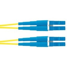 Panduit Fiber Optic Duplex LC Patch Network Cable 16ft Yellow F92ERLNLNSNM005 picture
