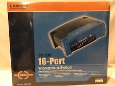 LINKSYS ETHERFAST 10/100 16-PORT WORKGROUP SWITCH - EZXS16W - Up to 200 Mbps  picture