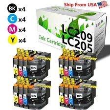 16Pack LC-209XXL LC-205XXL Ink Cartridge for Brother MFC-J4420DW J5520DW picture