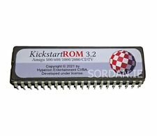 New Kickstart ROM 3.2.2 Amiga OS for Amiga 500 600 2000 + Rounded Sticker 1054 picture