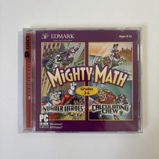 Edmark Thinkin Things Mighty Math Number Heroes Calculating Crew K-3 Mac/Win NEW picture