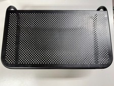 Vintage ALLSOP Metal Art Jr. Black Metal Computer Monitor Stand 14.5 x 11 x 4in picture
