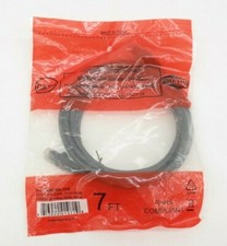 Shaxon Cat 6 Patch Cable 7ft Black 24AWG  TF picture
