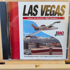 BAO Las Vegas Scenery Simulation CD-ROM for Microsoft Flight Simulator 5 English picture