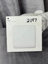 Genuine Apple 96W USB-C Power Adapter - White (MX0J2AM/A) picture