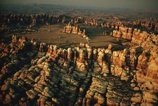 Landscape nature desert rock formation canyonlands Custom Gaming Mat Desk picture