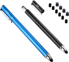 2PCS Stylus Pen Touch Screen Rubber Tip Styluses For iPad Tablet Android Phone picture