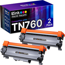 E-Z Ink TN760 Toner for Brother Printer Compatible for Brother TN-760 TN730 TN-7 picture