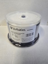 200 VERBATIM 98319 DVD+R DL 8.5GB 8X DataLifePlus White Inkjet Printable 4x50pk picture
