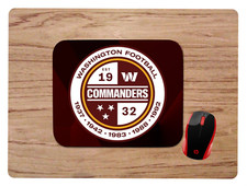 WASHINGTON COMMANDERS FOOTBALL CUSTOM MOUSE PAD MAT PC GAMING VIRTUAL SCHOOL d2 picture