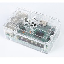 ABS Raspberry Pi Case (Transparent) - Updated for Raspberry Pi 3, 2 & B+ picture