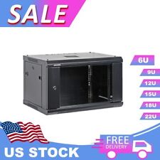Aeons 6U Professional Wall-Mount 19-inch Network Server Rack Cabinet Low-Profile picture
