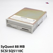 MAGNETO OPTICAL DISK DRIVE MO DRIVE: SyQUEST SQ5110C 88MB C SCSI DEFECT picture