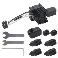 0.4MM P1S Complete Hotend Kit with Extra Nozzle Tips (0.2Mm 0.4Mm 0.6Mm 0.8Mm), picture